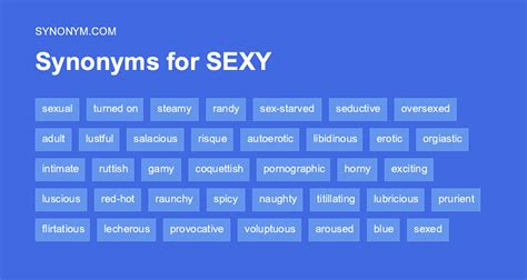 sexiest synonyms|SEXY Synonyms: 63 Similar and Opposite Words.